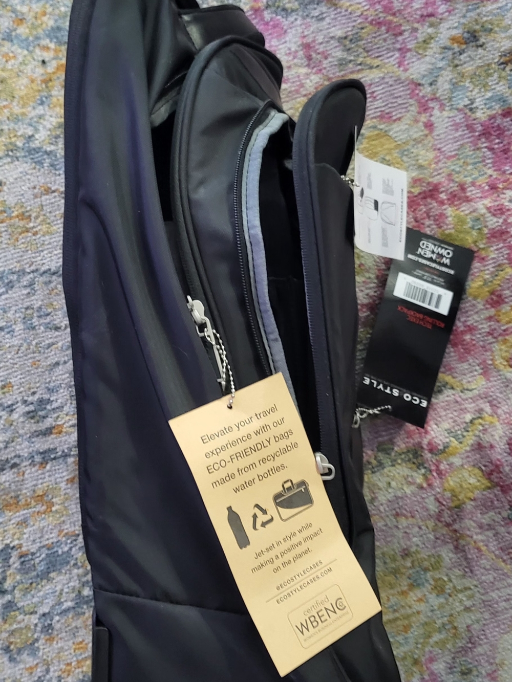 NEW Eco Style Rolling Backpack - Picture 6 of 10